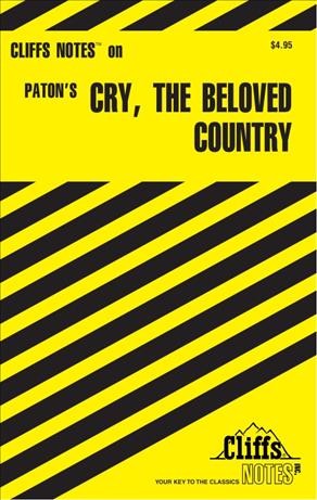 Cry, the beloved country [electronic resource] : notes / by Richard O. Peterson.