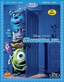 Monsters, Inc. [Blu-ray/DVD videorecording] / producer, John Lasseter ; directors, Pete Docter, David Silverman, Lee Unkrich.