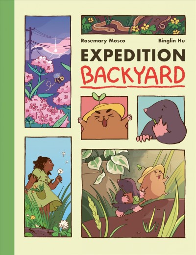 Expedition backyard : exploring nature from country to city / Rosemary Mosco and Binglin Hu ; color design by Ashanti Fortson ; flatting assistance by Desolina Fletcher.