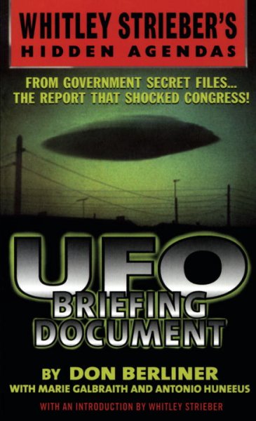 UFO briefing document.